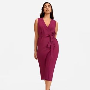 Japanese GoWeave Sleeveless Wrap Dress